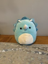 Squishmallow Blue Dino