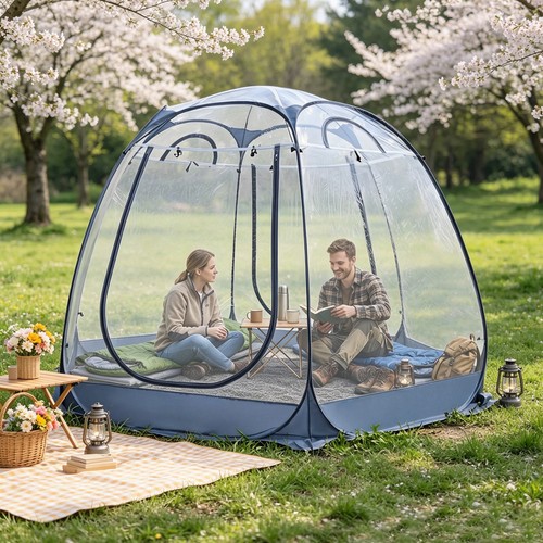 Outdoor clear tent - outdoor, tent,lawns