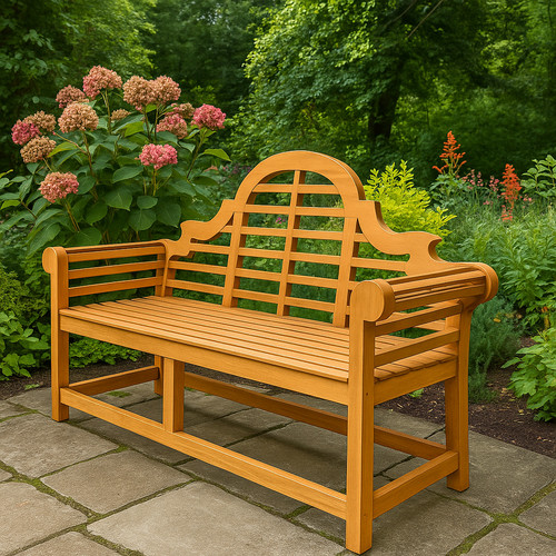 Teak lutyens bench - teak, 160cm