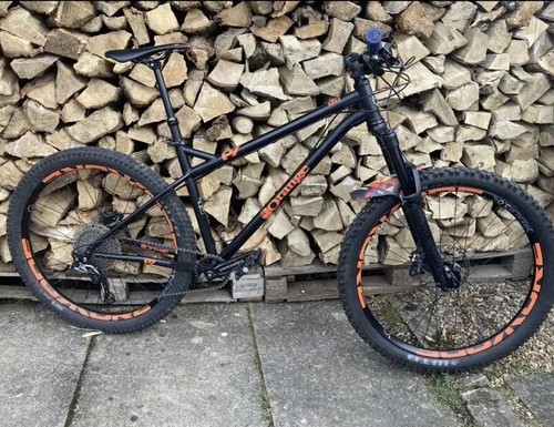 Orange large hardtail - large,