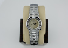 Tag Heuer WP1317.BA0751 Womens Alter Ego Watch White Pearl 30 Diamonds Silver