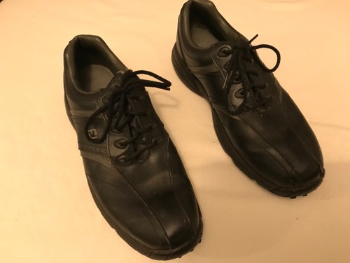 Footjoy golf shoes black size