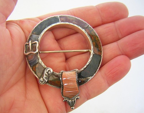 Huge victorian scottish agate - huge,