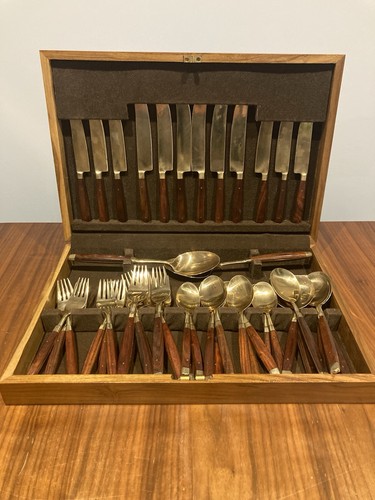 Vintage solid bronze tableware - solid,