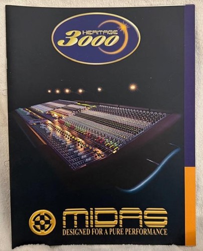 Midas heritage 3000 console - 3000, 8