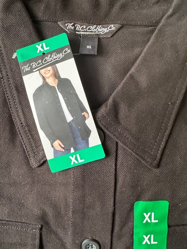 Bnwt ladies black shacket - bnwt,