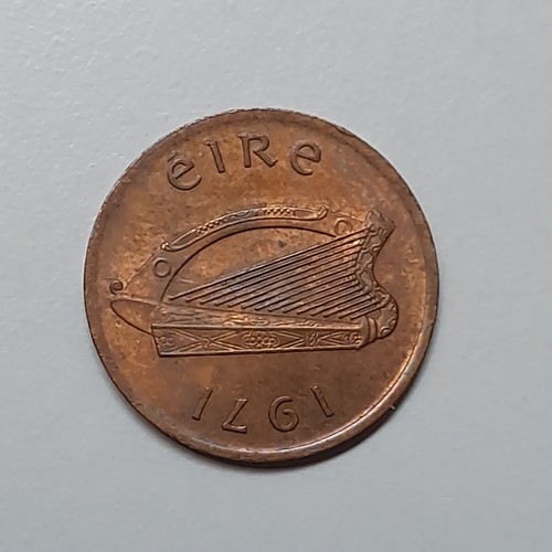 Irish half penny - irish,, coin