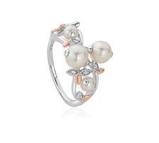 Clogau Welsh Silver & 9ct Rose