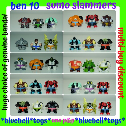 Ben sumo slammers figures - 10,