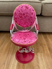 Our Generation Sitting Pretty Salon Chair for 18 inch dolls 