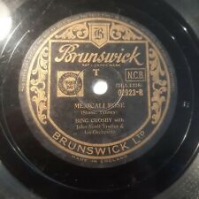 Bing Crosby - Take Me Back To My Boots And Saddle - 2923- 78rpm Shellac 10"