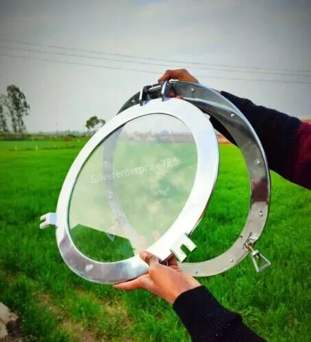 Inch aluminum porthole - inch,