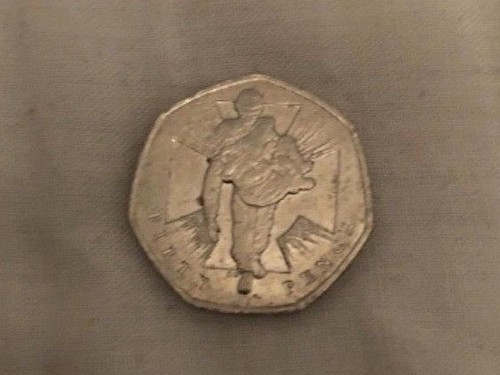 50p soldier 2006 coin - soldier,