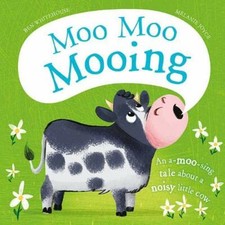 MOO MOO MOOING COW FARM KIDS BABY TODDLER LARGE BEDTIME PICTURE STORY GIFT