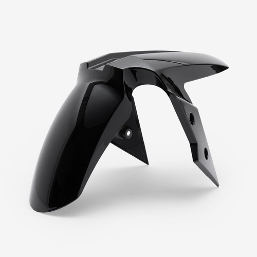 Front mudguard gloss black - mudguard,