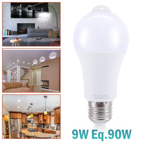 Pir motion sensor light bulb - light,