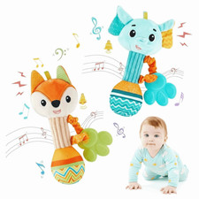 Shaker Crinkle Baby Rattles