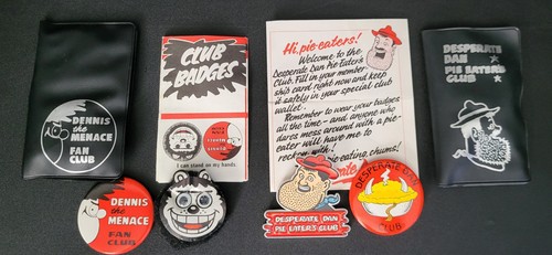 Vintage beano dandy fan club - beano,