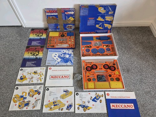 Meccano joblot bundle pieces - meccano,
