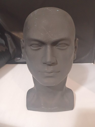 Male mannequin head display - mannequin,