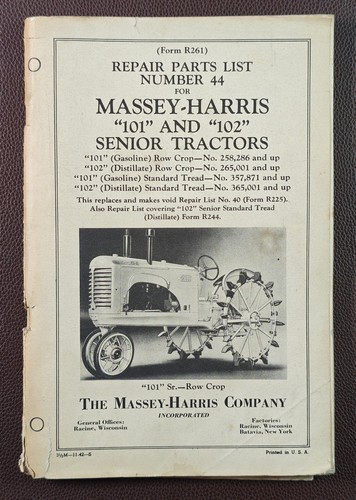 1942 massey harris - 1942, tractor