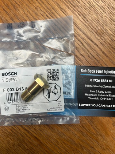 Return banjo bolt for - for, ve