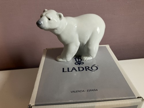 Lladro polar bear ornament - lladro,