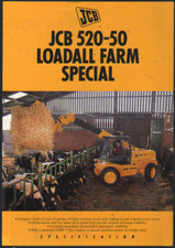 JCB 520-50 Loadall Farm Special Loader Handler Brochure Leaflet