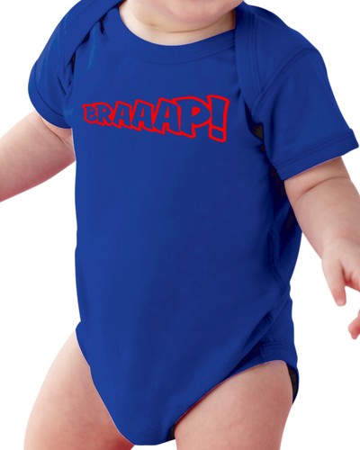 Braaap baby shirt creeper - braaap!, t