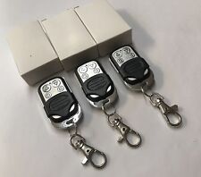 3 X Roller Shutter Remote Control Fob for NVM / Ellard unit - Genuine