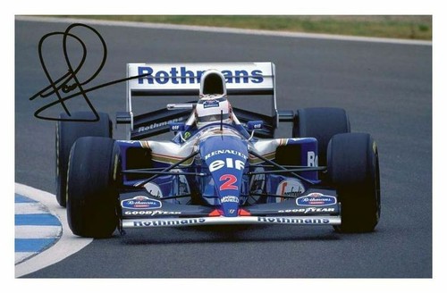 Nigel mansell autograph signed - autograph,