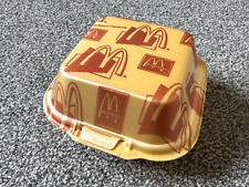 Very Rare Original 1996 McDonalds Clam Shell Burger Styrofoam Mac Box 90's Prop