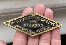 Small Cast Brass Replica North