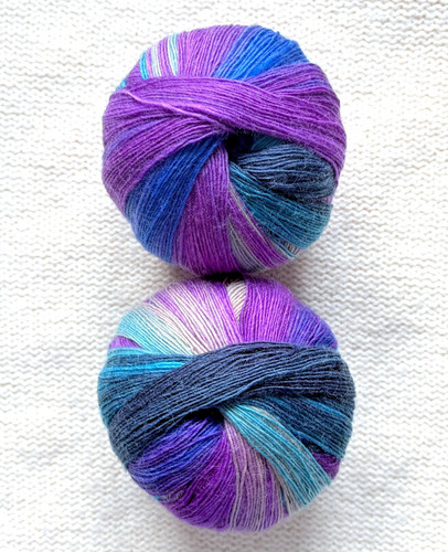 Balls 100g gradient wool - x,