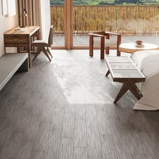 Self-Adhesive Vinyl Flooring Plank 36 Pack Nature Wood Grain Peel& Stick for DIY