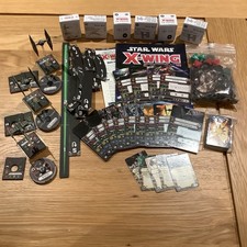 Star Wars X-Wing Miniatures Game Core Starter Set 1st Edition Complete +dice