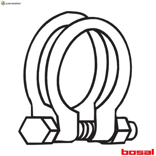 Clamp exhaust system 250 - system, 250-454
