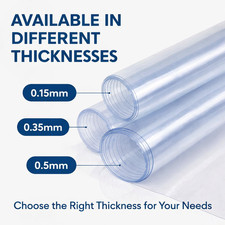Clear pvc sheeting fire uv - clear, –