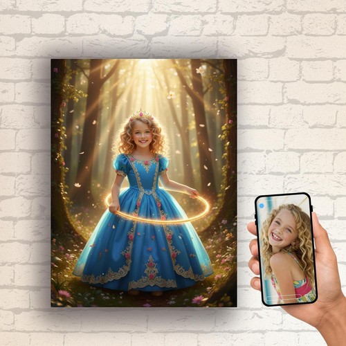 Personalized playful princess - playful,