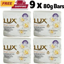 9 x 80g Bar Lux Bright Impress Soap for Visibly Bright and Glowing Skin
