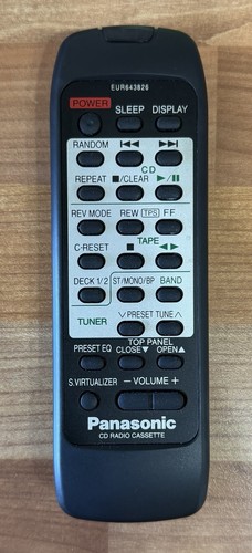 Panasonic eur643826 radio - eur643826, cd
