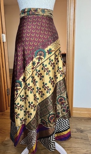 Long skirt maxi boho vintage - skirt,