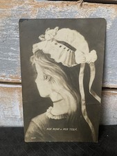 RUSSIAN  ART NOUVEAU  OPTICAL ILLUSION 1909 RP POSTCARD read des