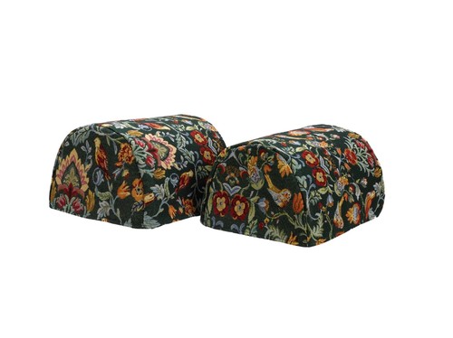 Arm caps chair back - caps, floral