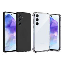 For Samsung Galaxy A55 5G Phone Case Silicone Gel Skin Tough Shockproof Cover