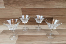 Set Of 4 Vintage Fidenza Sorrento Champagne Glasses - Made In Italy