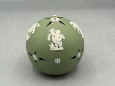 Wedgwood Jasper Ware Sage Green Pot Pourri Ball Home Fragrance (#765) Jasperware