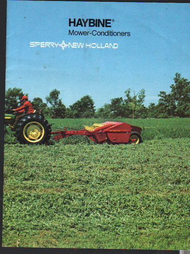 New holland haybine mower - holland,