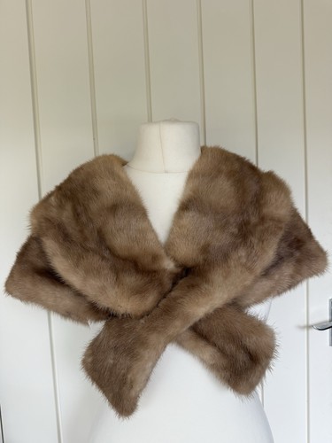 Vintage 1950s beige - , mink