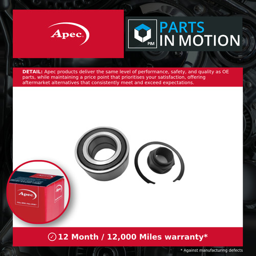 Wheel bearing kit fits fiat - wheel,